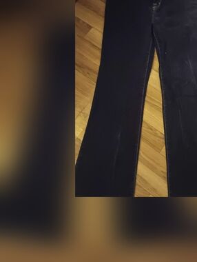 Phat Farm Black Velvet Flare Pants